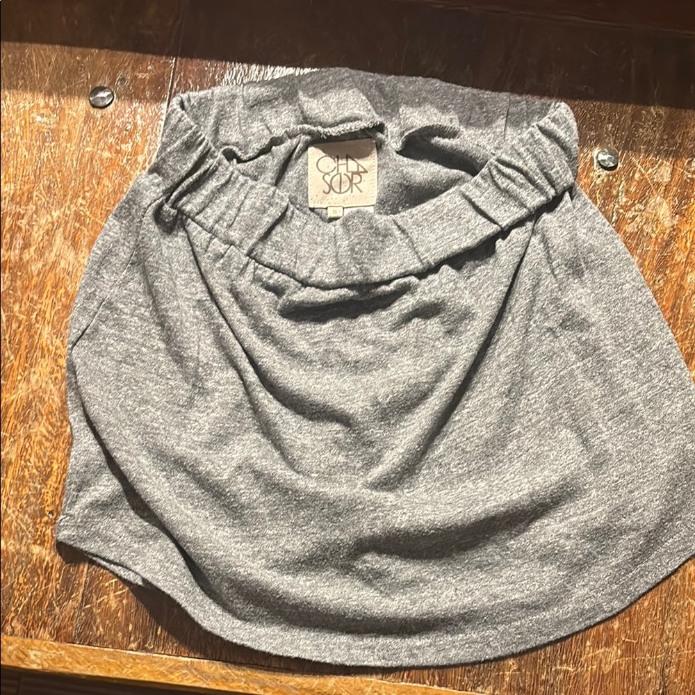 Gray Skirt